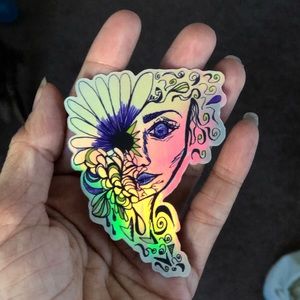 Holographic Vinyl Sticker